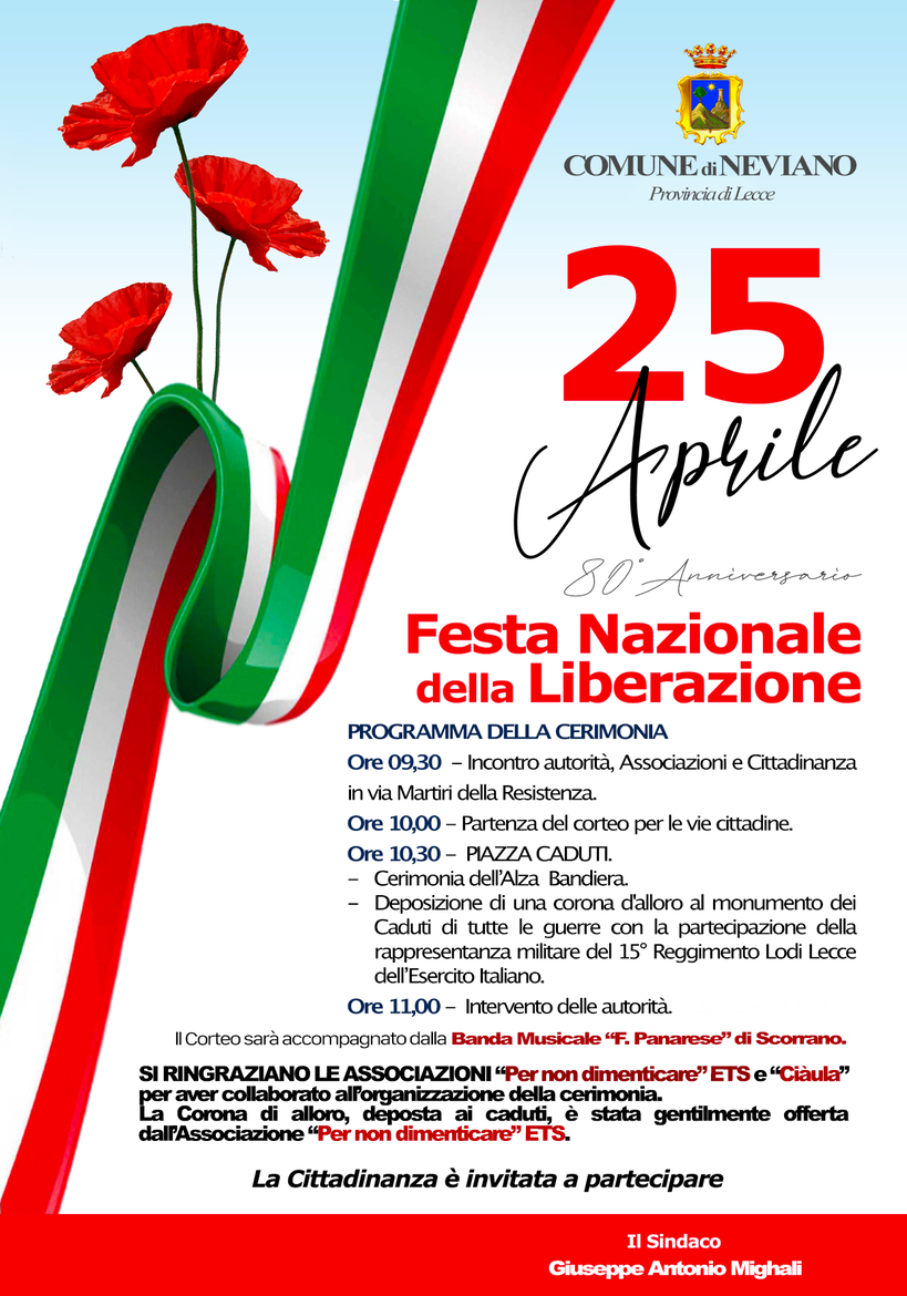 Immagine: 25 APRILE 2025